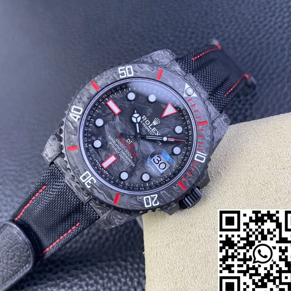 Strap Submariner Nylon DIW Factory VS Rolex Velcro 0418